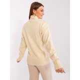 Wool Fashion Italia Sweater-AT-SW-23401.97P-light beige | Shoptok.si