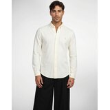 Polo Ralph Lauren CHEMISE AJUSTEE COL BOUTONNE EN POLO FEATHERWEIGHT Bež | shoptok.hr