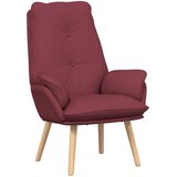  Fotelja Vinska crvena 69 x 74 x 93 cm Tkanina i šperploča | shoptok.hr