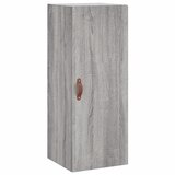  Visoka komoda siva sonome 34,5x34x180 cm od konstruiranog drva | shoptok.hr