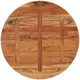 Stolna ploča Ø90x3 8 cm okrugla od masivnog bagremovog drva | shoptok.hr