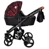 Lorelli RIMINI Kolica 2u1: Ko&amp;scaron;ara + Torba za Kolica Ruby Red/Black (0mj+) Slike