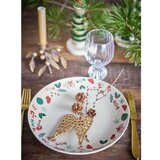 Bloomingville Krem tanjur s božićnim motivom za serviranje od kamenine ø 28 cm Yule – | shoptok.hr