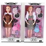 Magic Toys Pretty Girl: 30cm velika modna lutka Komplet z dodatki v več različicah | Shoptok.si