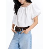 Reserved Bluza puf-rukava - bijela | shoptok.hr