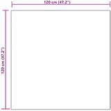  Tepih od umjetne ovčje kože TAFALLA Ružičasta 120 x 120 cm | shoptok.hr
