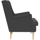  Fotelja Tamnosiva Bouclé | Eponuda.com