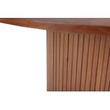 Venture Home Bianca okrugli blagovaonski stol ⌀110 cm, boja oraha | shoptok.hr