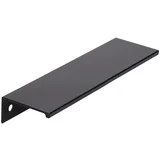Pohištveni ročaj (Vrsta pohištvenega ročaja: Obešalnik, Aluminij, Drugo, Črna, Dolžina: 145 mm)