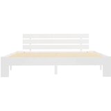  Okvir za krevet od masivne borovine bijeli 180 x 200 cm | shoptok.hr