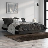 Okvir za krevet crni 140x190 cm konstruirano drvo | shoptok.hr