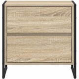  Noćni ormarić 2 pcs Sonoma 50 x 39.5 x 50 cm Konstruirano drvo | shoptok.hr