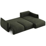 Makamii Zelena sklopiva kutna garnitura (s desnim kutom/s ležaljkom) Leila – | shoptok.hr