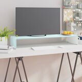  Stalak za TV/monitor stakleni zeleni 90 x 30 x 13 cm | shoptok.hr