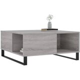  Stolić za kavu boja sivog hrasta 80x80x36,5cm konstruirano drvo | shoptok.hr