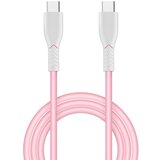 INF Hitri polnilni kabel USB-C na USB-C za prenos podatkov 60W Pink, (5000276650) | Shoptok.si