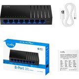 Cudy GS108D V7.0 8-Portni Gigabit Desktop Switch,USB-C, 170m | Eponuda.com