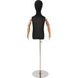  Podesiva lutka 120-150 cm s postoljem Uniseks PP Crna cijene