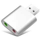 Zvucna kartica USB 2.0 7.1 ch METALNA