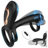 Guilty Toys VIBRACIJSKI EREKCIJSKI OBROČEK #3 Black | Shoptok.si
