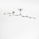  Brilagi - LED plafonski luster MISTEL 6xG9/3W/230V crni hrom/dimljeno | Eponuda.com