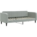  Dnevni krevet svjetlosivi 80 x 200 cm baršunasti | shoptok.hr