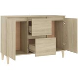  Komoda sonoma hrast 103,5x35x70 cm iverna plošča, (20620863) | Shoptok.si