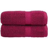 Premium ručnici za pranje SOLUND 2 kom. bordo 30x30 cm 600 g/m² | Shoptok.si