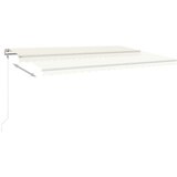  Samostojeća tenda na ručno uvlačenje 500 x 350 cm krem | shoptok.hr