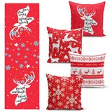 Minimalist Cushion Covers set od 4 božićne jastučnice i gazišta na stolu minimalističke jastučnice joy | shoptok.hr
