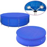 vidaXL Pokrivalo za bazen PE okroglo 2 kosa 540 cm 90 g/m², (20991264) | Shoptok.si