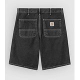 Carhartt WIP Simple Kratke hlace black stone washed | Shoptok.si