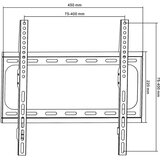 Cabletech Zidni nosač za TV/LED TV 26-55&amp;quot; LP34-44F Slike