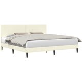  Krevetna konstrukcija Krem 180 x 200 cm Kordura tekstil | Eponuda.com