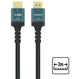  Kabal pleteni hdmi 8k 60hz sa hdmi 2.1 8k 60hz 48gbps aluminijum 3m (otn-hd183) onten ( AV396 ) | Eponuda.com