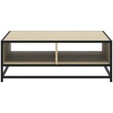  Stol za kavu Sonoma hrast 80x80x30 cm Konstruirano drvo i metal | Eponuda.com