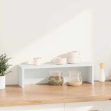 vidaXL Kuhinjski stalak za slaganje bijeli 50x15x16 cm izrađeno drvo | shoptok.hr