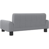  Dječja fotelja svjetlosiva 70 x 45 x 30 cm od tkanine | shoptok.hr