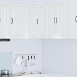  Zidni kutni ormar Lucca Bijela visokog sjaja 57 x 57 x 80 cm | shoptok.hr