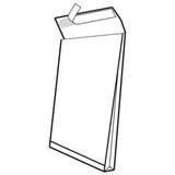  Vrećice 280x400X40 mm križno dno E4/4 BB strip, bijela, 140 g/m2; otvor na užoj strani | shoptok.hr