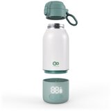 Kinderkraft GAJA prenosni grelnik - steklenička/termovka z baterijo 500 ml, zelena | Shoptok.si
