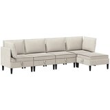  Set namještaja za dnevni boravak 5 pcs Zobena Tkanina | Eponuda.com