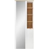 XORA garderobna omara bela, hrast artisan | Shoptok.si