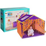 Lean_Toys Barvita šotorska hiška za otroke 112 cm x 110 cm x 102 cm | Shoptok.si