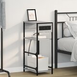 vidaXL Noćni ormar Sivi hrast sonoma 40 x 27 x 76 cm Konstruirano drvo | shoptok.hr