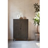 Unique Furniture Tamno smeđi ormarić u dekoru hrasta 90x130 cm Arun – | shoptok.hr