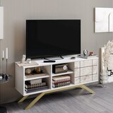 HANNAH HOME TV komoda North Bijelo-Zlatna | Eponuda.ba