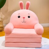 Foteljica za decu Pink Rabbit