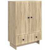 vidaXL Strani šal Sonoma hrast 66 x 34,5 x 95 cm Konstruirano leseno, (5000217511) | Shoptok.si
