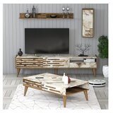 Hanah home valensiya walnut white marble | ePonuda.com